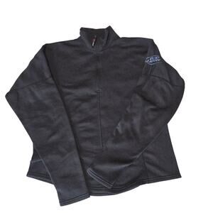 Obermeyer pro Ultragear 1/4 Zip Fleece Jacket Bud Light Embroidered L 3740